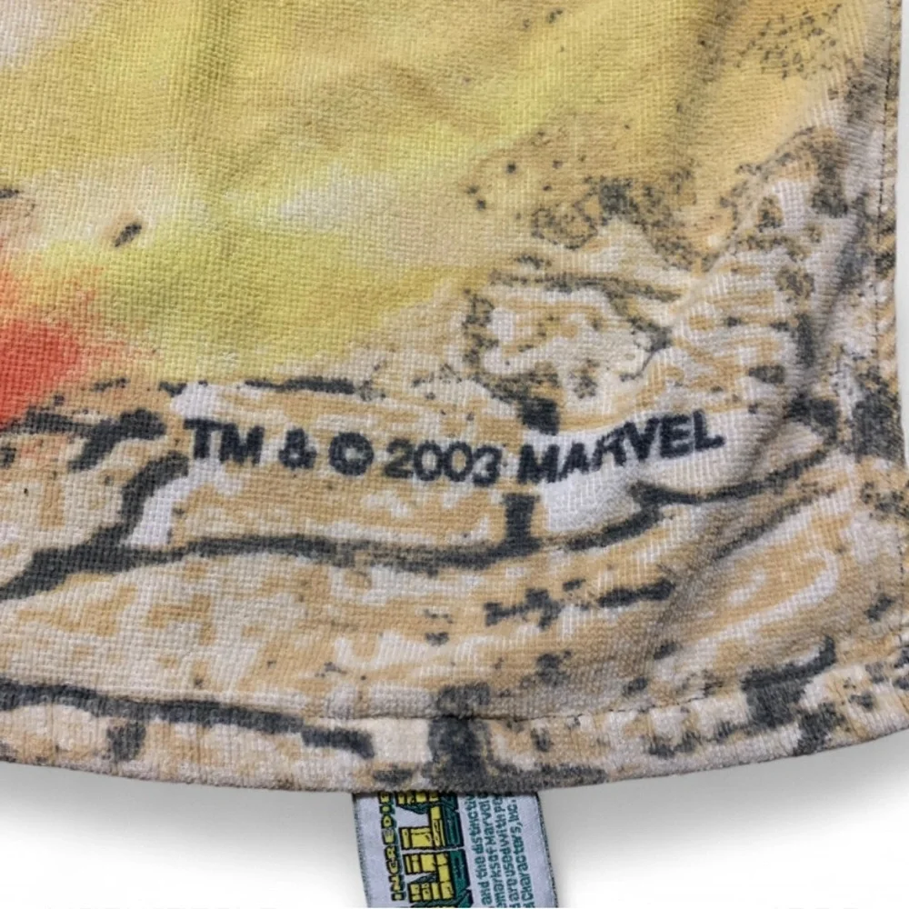 The Incredible Hulk 2003 Vtg Beach Towel Marvel Collectible 31” x 56” (Q248)